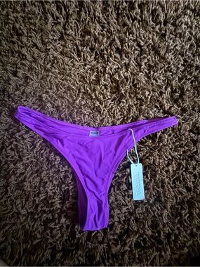aerie Bright Purple Bikini Bottom